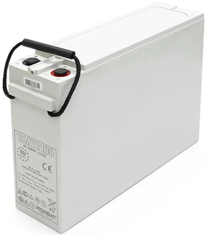 Аккумуляторная батарея MONBAT 12V-100 Ah AGM FRONT TERMINAL (12MVR100Gr) фото1