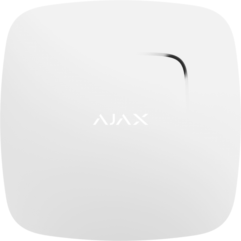 Датчик дыма Ajax FireProtect Plus white фото1