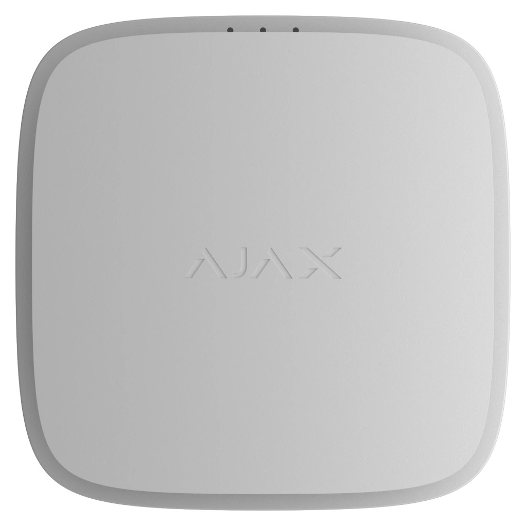 Датчик дыма Ajax EN54 FireProtect Heat/Sounder white фото1