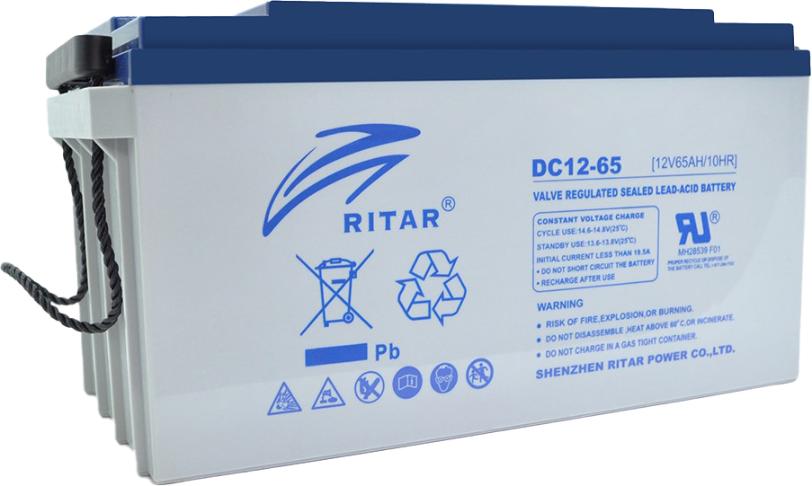 Аккумуляторная батарея Ritar AGM 12V-65 Ah (DC12-65) фото1