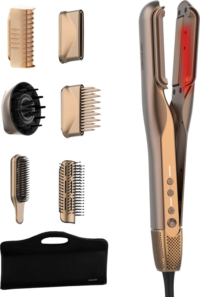 Фен-випрямляч Cecotec AirLisse 6in1 iTwerk Champagne (A01_EU01_122191) фото1