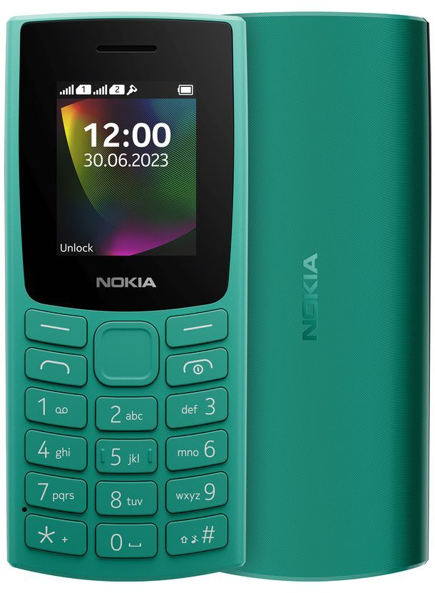 Мобильный телефон Nokia 106 DS 2023 Green (1GF019BPJ1C01) фото1