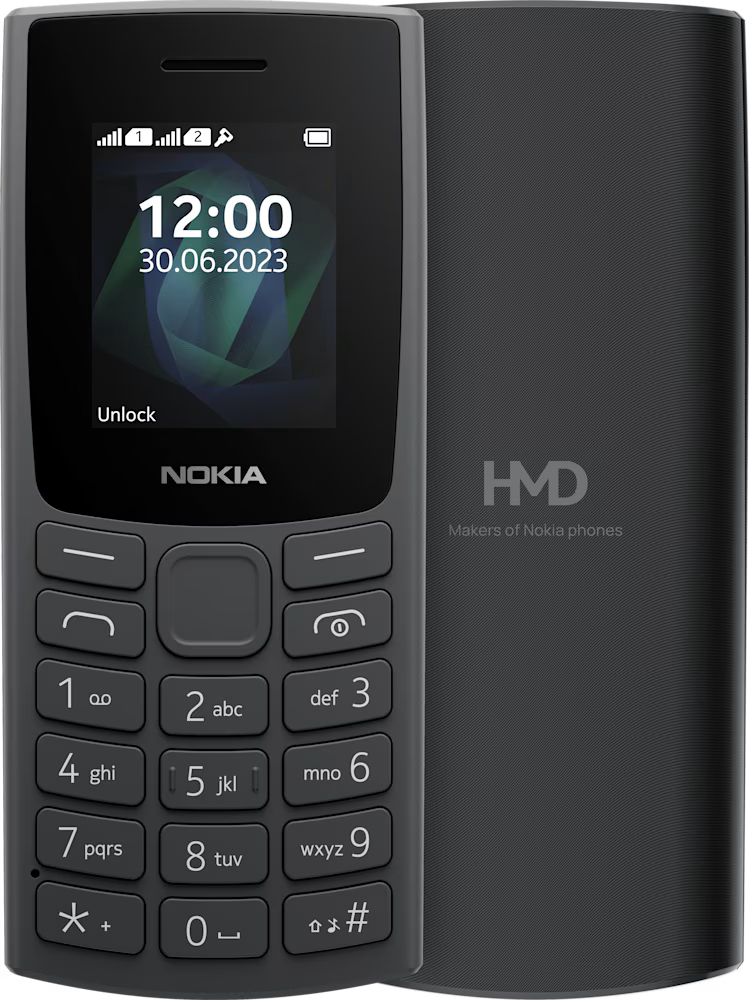 Мобильный телефон Nokia 105 SS 2023 Charcoal