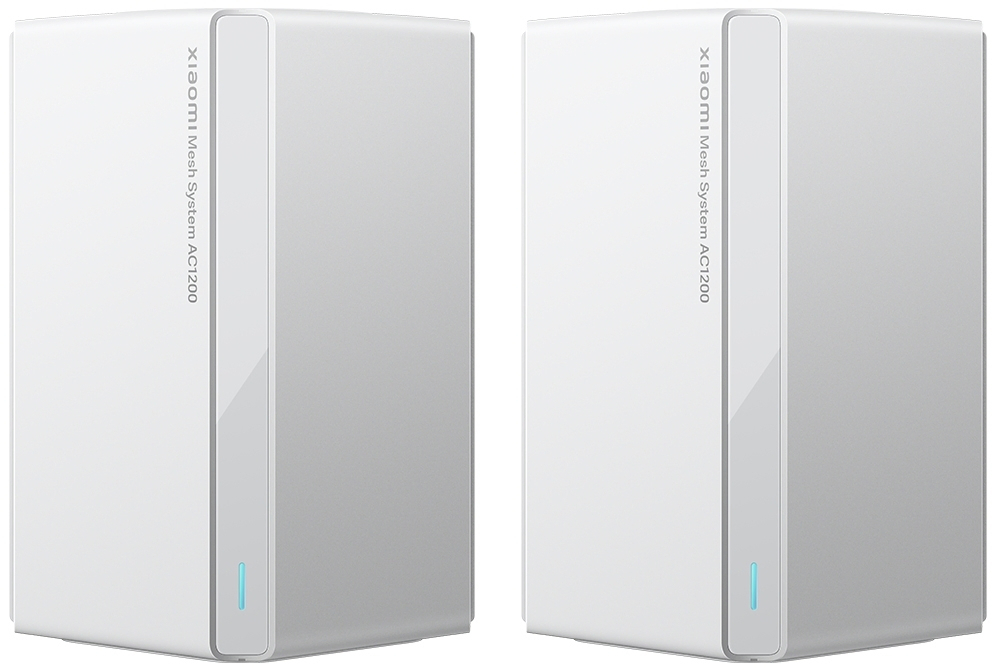 Маршрутизатор Xiaomi Mesh System AC1200 EU 2pack (DVB4451GL) (1064216) фото1