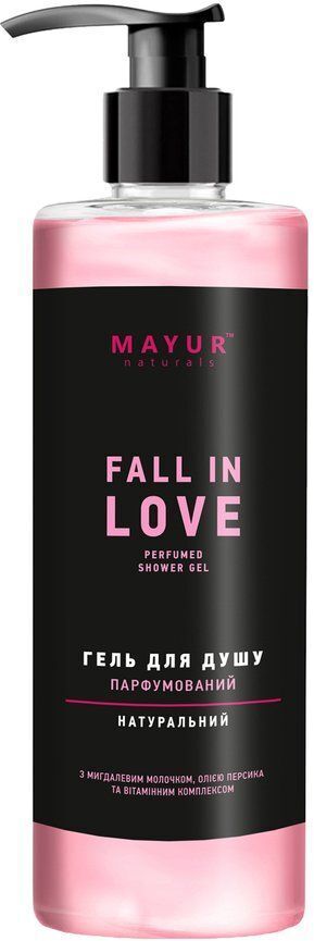 Гель для душу Mayur Fall In Love Парфумований 500 мл (4820230954906) фото1