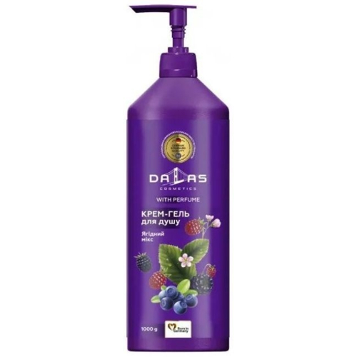 Гель для душа Dalas Cosmetics Ягодный микс 1000 г (4823128000280)