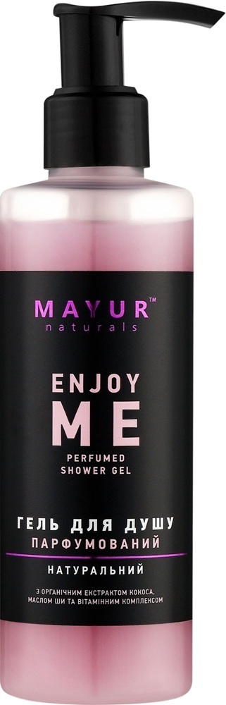 Гель для душу Mayur Enjoy Me парфумований 500 мл (4820230954890) фото1