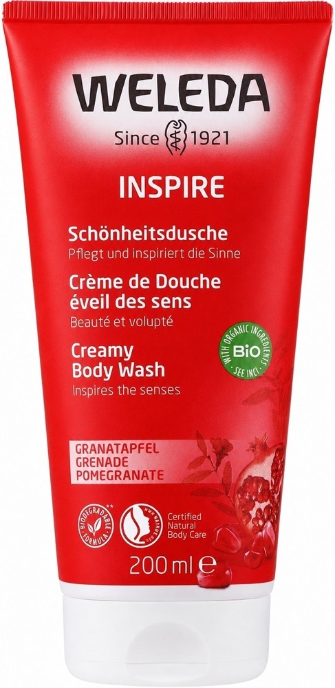 Гель для душа Weleda Pomegranate Creamy Body Wash 200 мл (7611916125720) фото1
