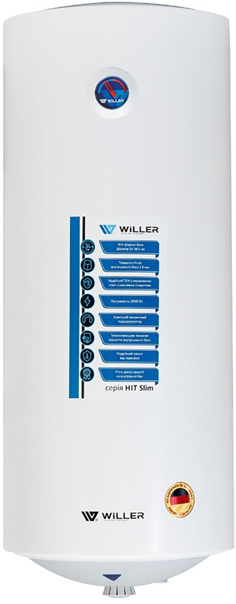 Бойлер Willer EV50SR-HIT серія Slim фото1