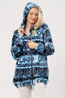 Кофта флисовая женский Key Night&Day LHB 894 B24 S/M голубой/синий