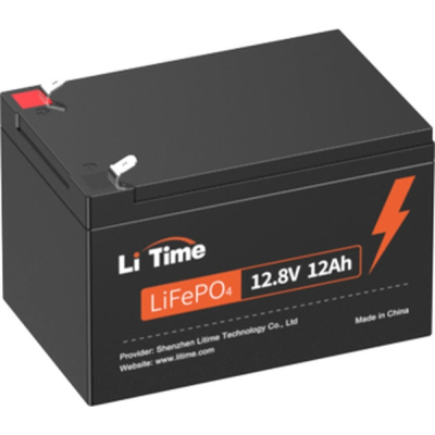 Акумуляторна батарея Litime LiFePo4 12.8V-12Ah (Li-Time-LiFePO4-12.8-12) фото1