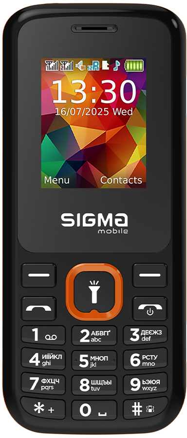 Мобільний телефон Sigma X-style 171 Mini Black-Orange (4827798813737) фото1