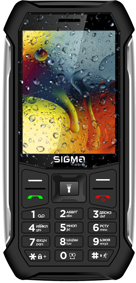 Мобільний телефон Sigma X-style 323 Rain Black (4827798885710) фото1