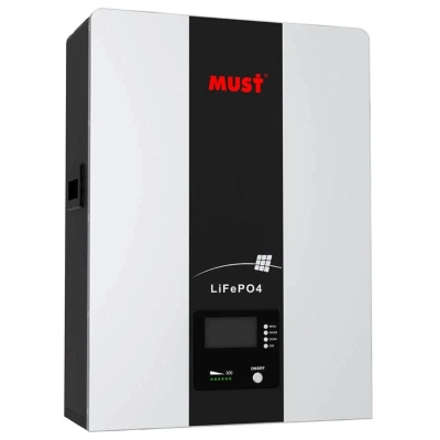 Аккумуляторная батарея Must LiFePo4 51.2V - 100Ah (LP16-48100) фото1