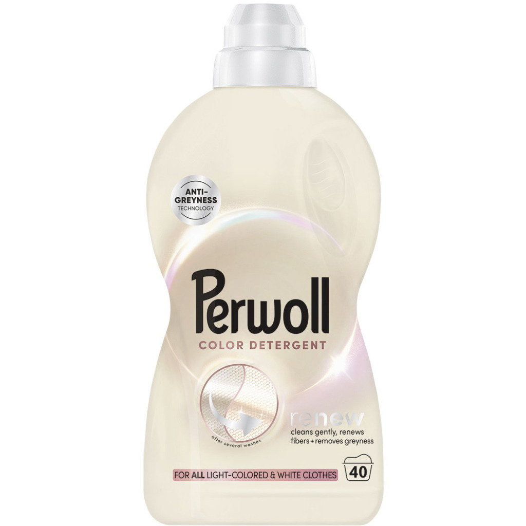 Гель для прання Perwoll Renew Для світлих та білих речей 2 л (9000101827026) фото1