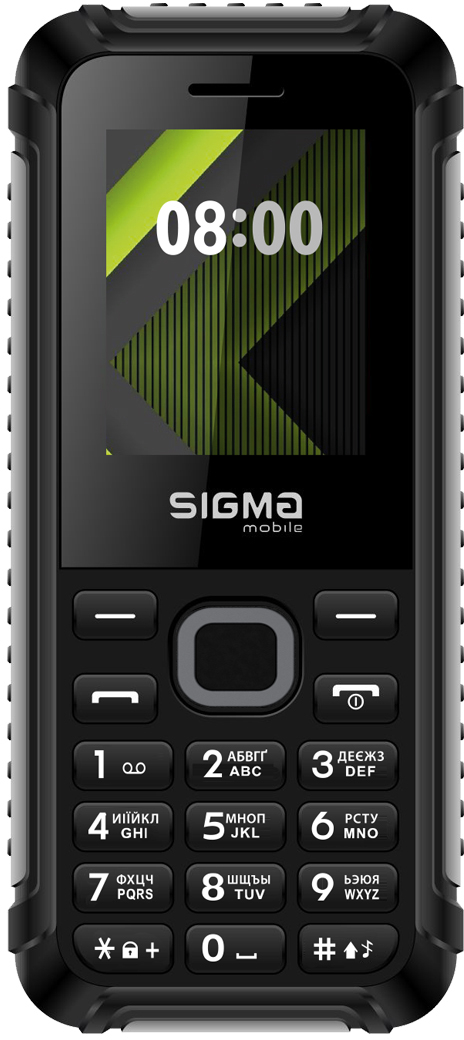 Мобільний телефон Sigma X-style 18 Track Black-Grey (4827798854419) фото1