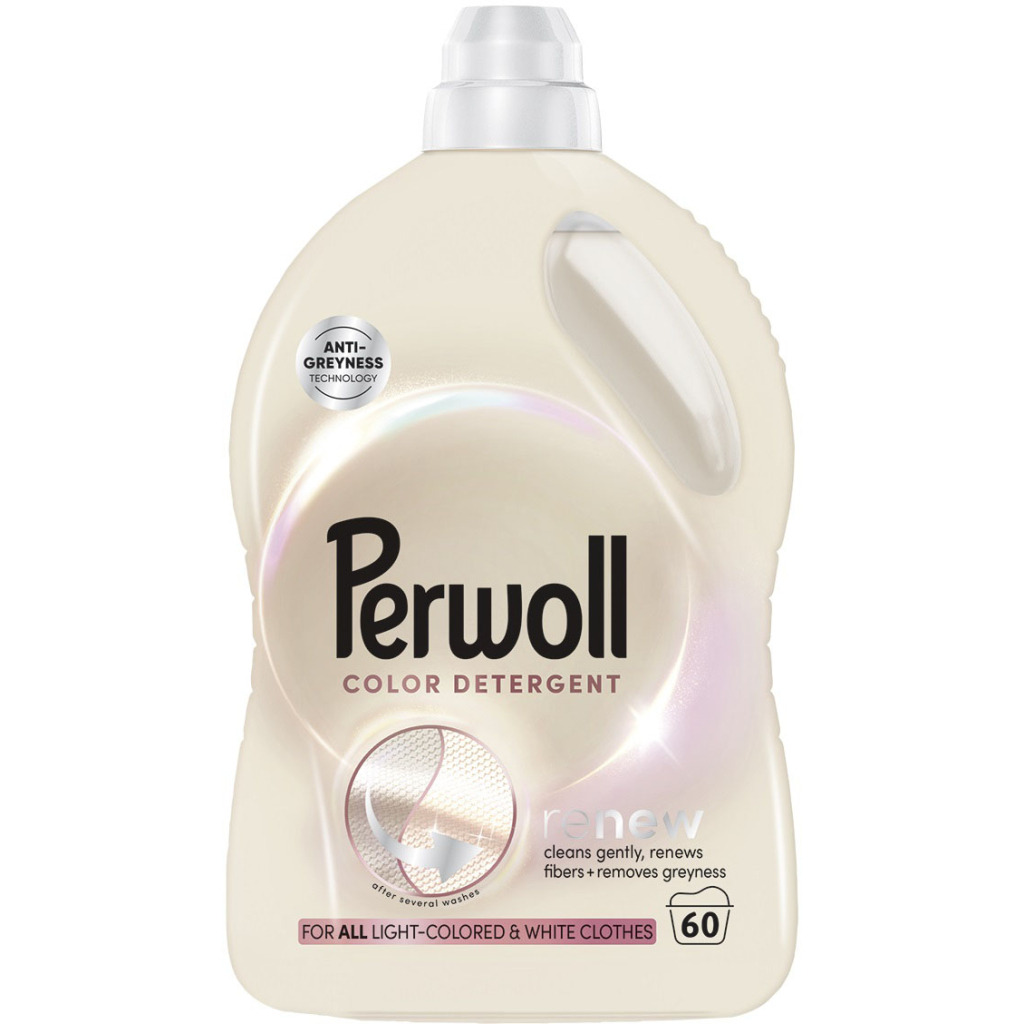 Гель для прання Perwoll Renew Для світлих та білих речей 3 л (9000101827163) фото1