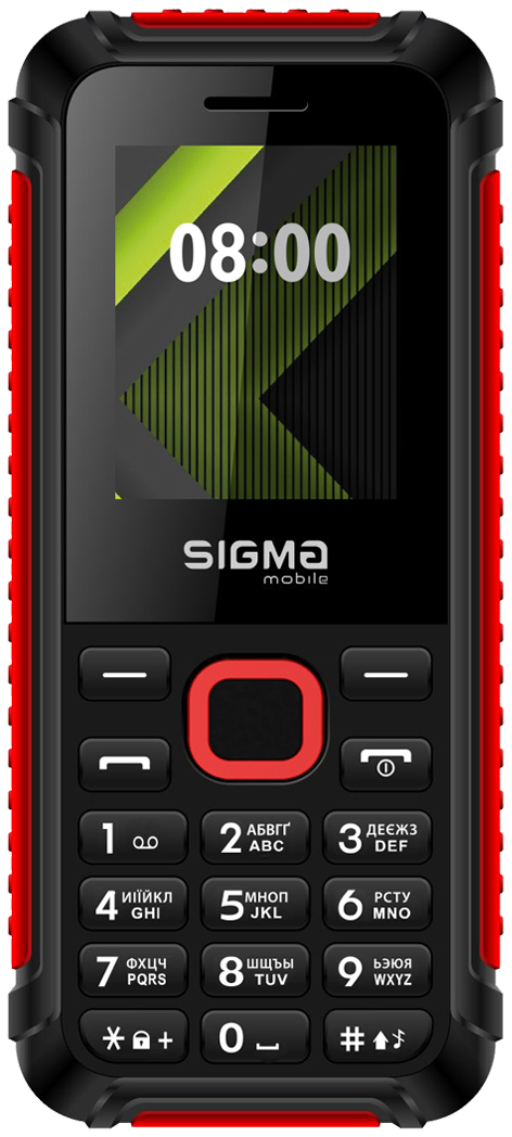 Мобильный телефон Sigma X-style 18 Track Black-Red (4827798854426) фото1