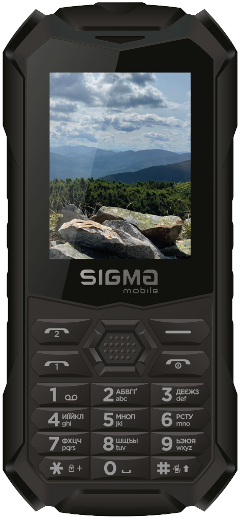 Мобильный телефон Sigma X-treme PV68 Black (4827798738214) фото1