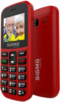 Мобільний телефон Sigma Comfort 50 Easy Type-C Red (4827798585221)