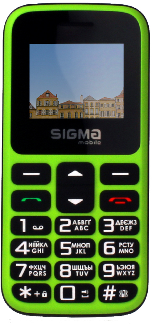 Мобильный телефон Sigma Comfort 50 HIT2020 Green (4827798120941) фото1