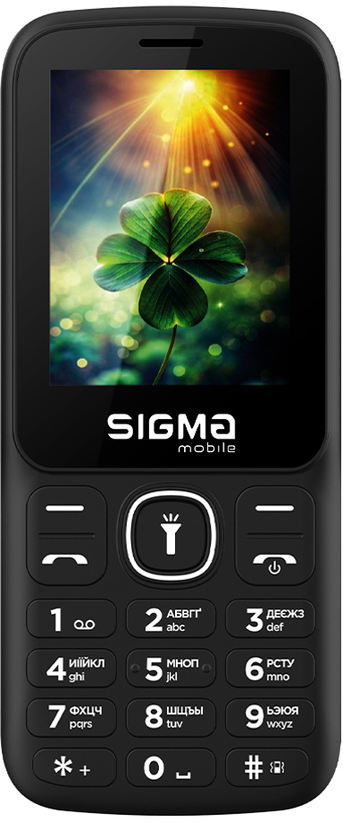 Мобильный телефон Sigma X-style 242 Lucky Black (4827798792919) фото1