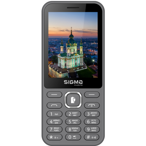 Мобильный телефон Sigma X-style 31 Power Type-C Grey (4827798855034)