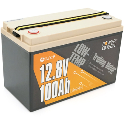 Аккумуляторная батарея Power Queen LiFePo4 12.8V 100Ah (PowerQueen-128V100Ah-LT) фото1