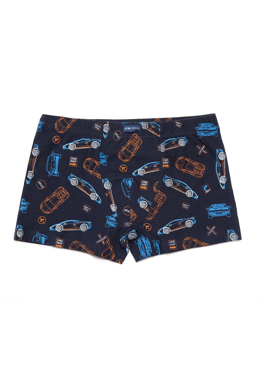 Трусы-шортики для мальчиковLama B-220SZ 116-122 темно-синие фото1