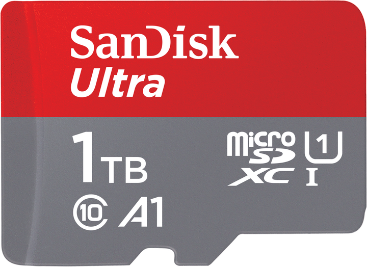 Карта памяти SanDisk Ultra 1TB microSDHC UHS-I Card A1 Class 10 (SDSQUA4-1T00-GN6MN) фото1
