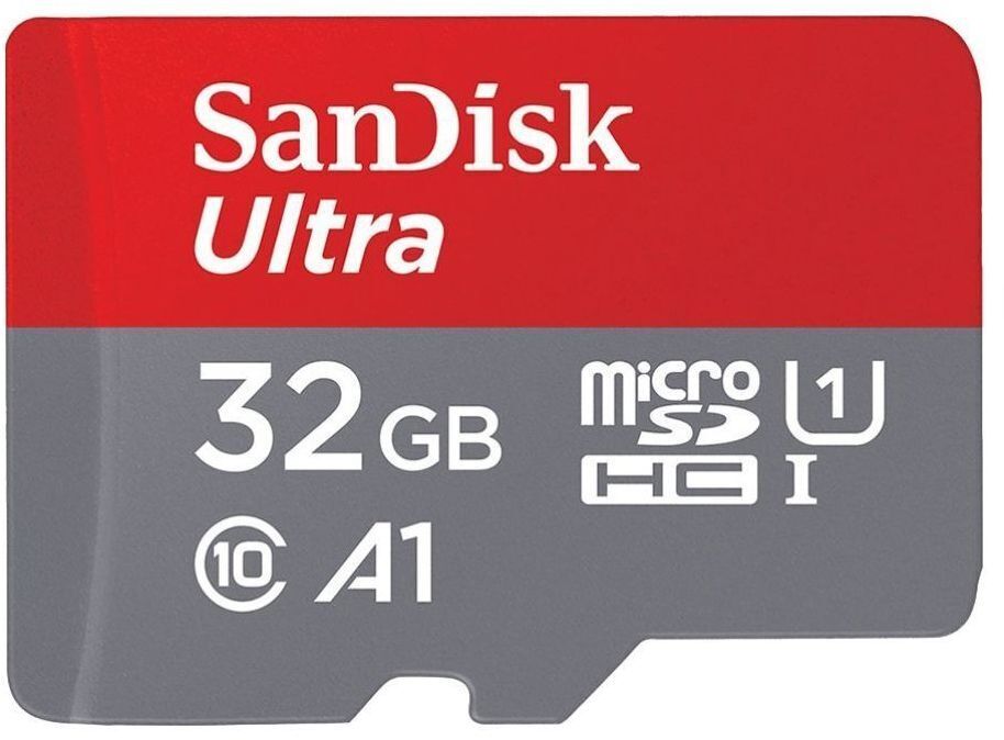 Карта памяти SanDisk Ultra 32GB microSDHC UHS-I Card A1 Class 10 (SDSQUA4-032G-GN6MN)