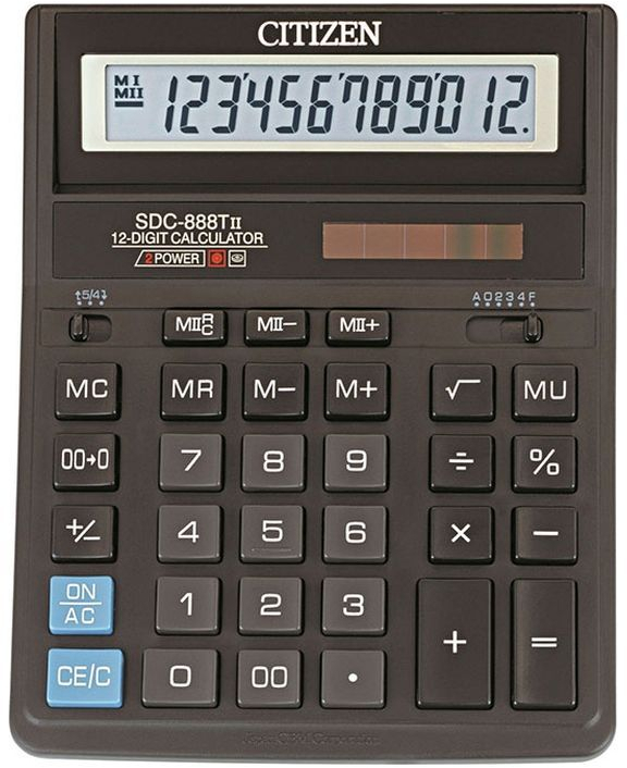 Калькулятор Citizen SDC-888T (II) (SDC-888T)