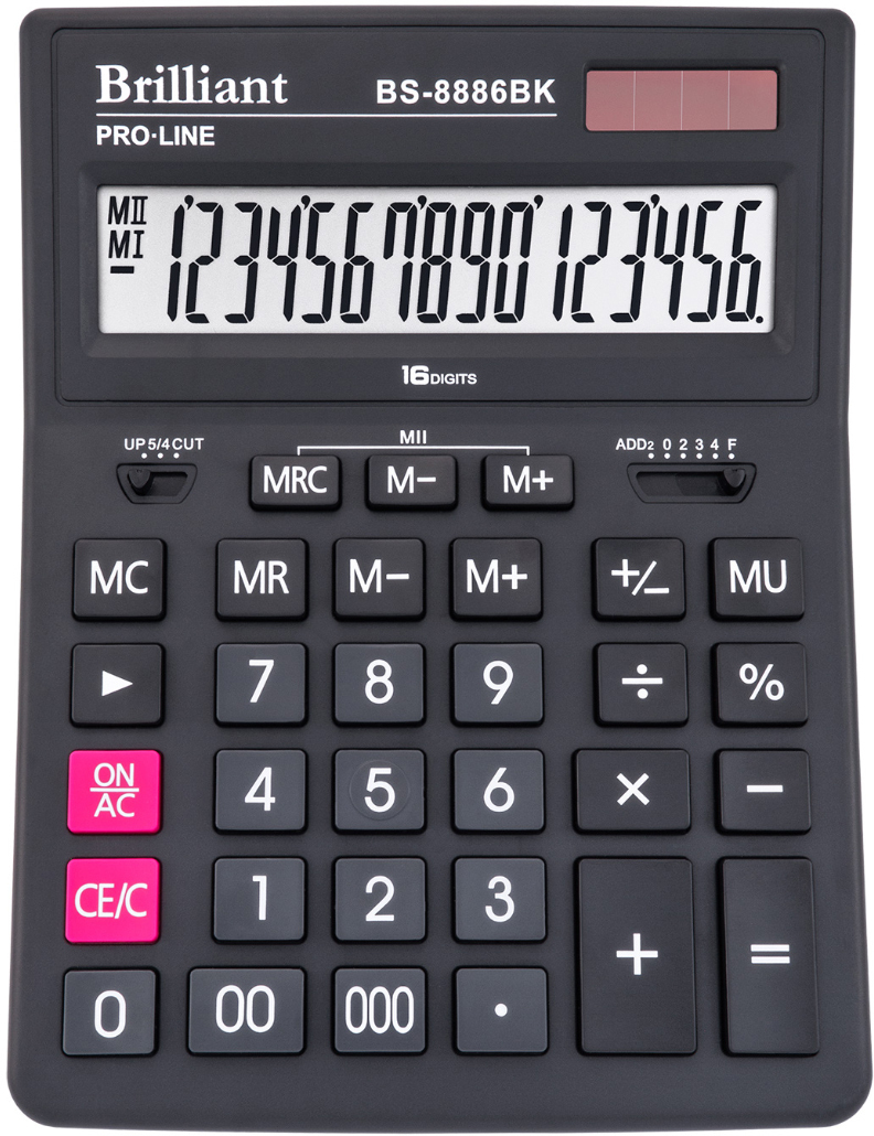 Калькулятор Brilliant BS-8886BK