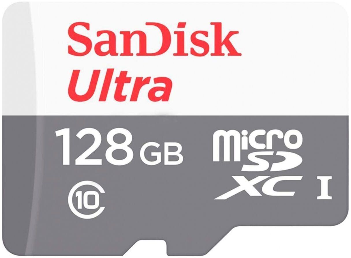 

Карта памяти SanDisk Ultra microSDXC 128GB 100MB/s Class 10 UHS-I (4x6 pack size) (SDSQUNR-128G-GN3MN)