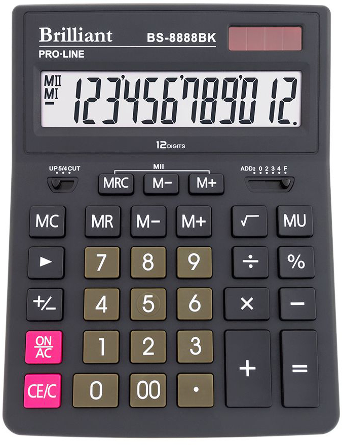 Калькулятор Brilliant BS-8888BK фото1