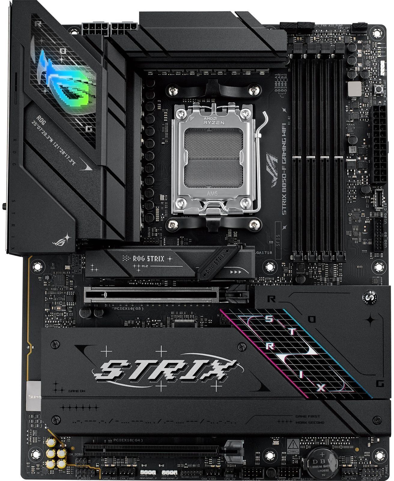Материнская плата ASUS ROG STRIX B850-F GAMING WIFI (ROG_STRIX_B850-F_GAMING_WIFI) фото1
