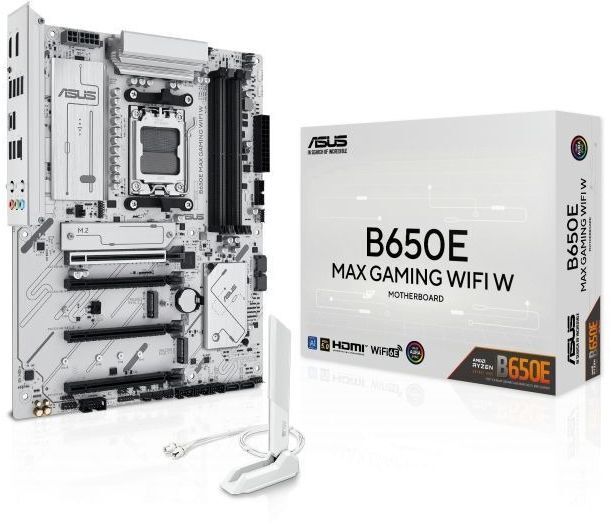 Материнская плата ASUS B650E MAX GAMING WIFI W (B650E_MAX_GAMING_WIFI_W) фото1