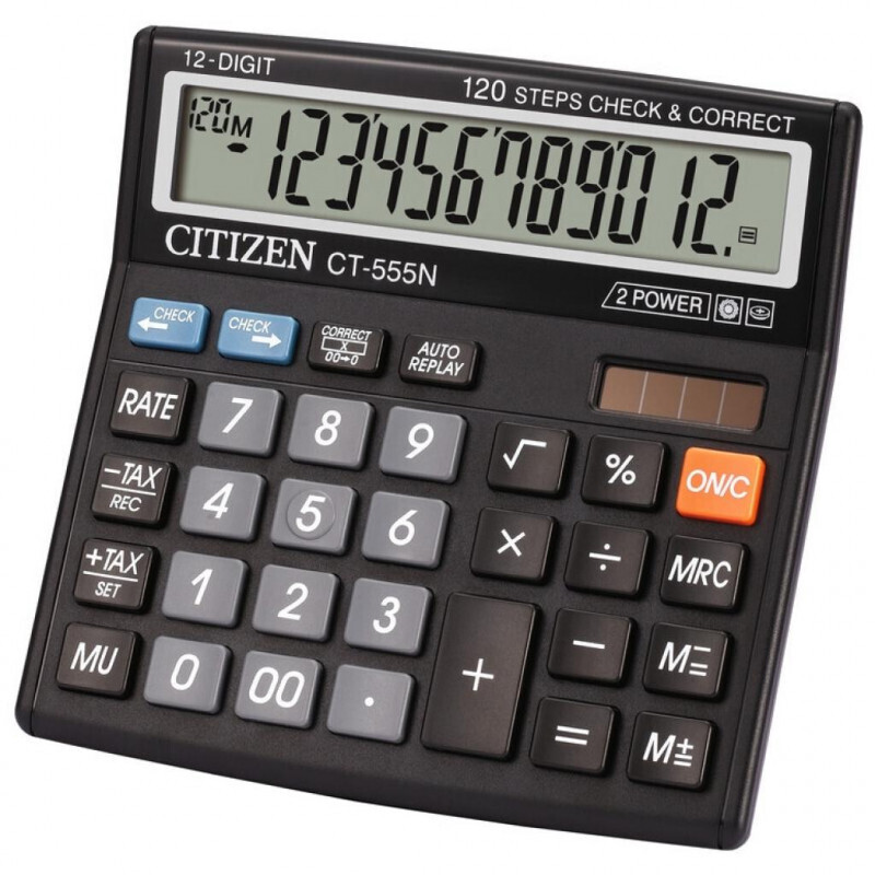 Калькулятор Citizen CT-555N фото1