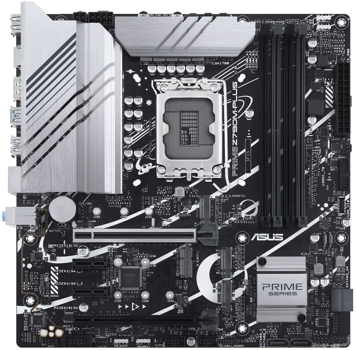 Материнская плата ASUS PRIME Z790M-PLUS (PRIME_Z790M-PLUS) фото1