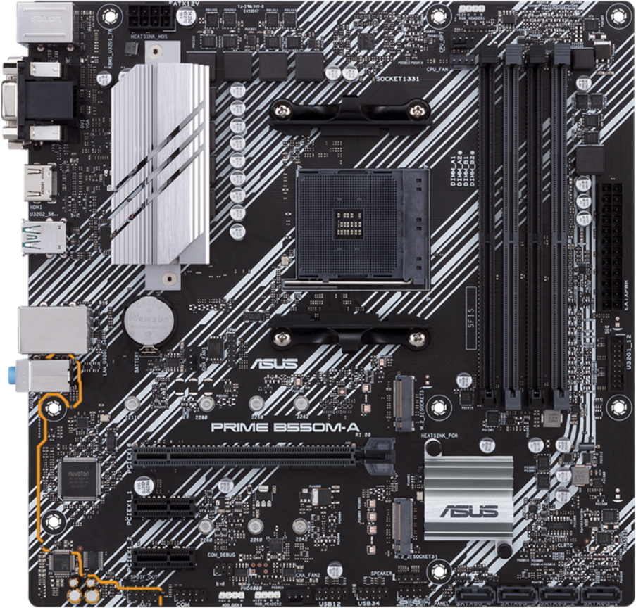 Материнская плата ASUS PRIME B550M-A/CSM (PRIME_B550M-A_CSM) фото1