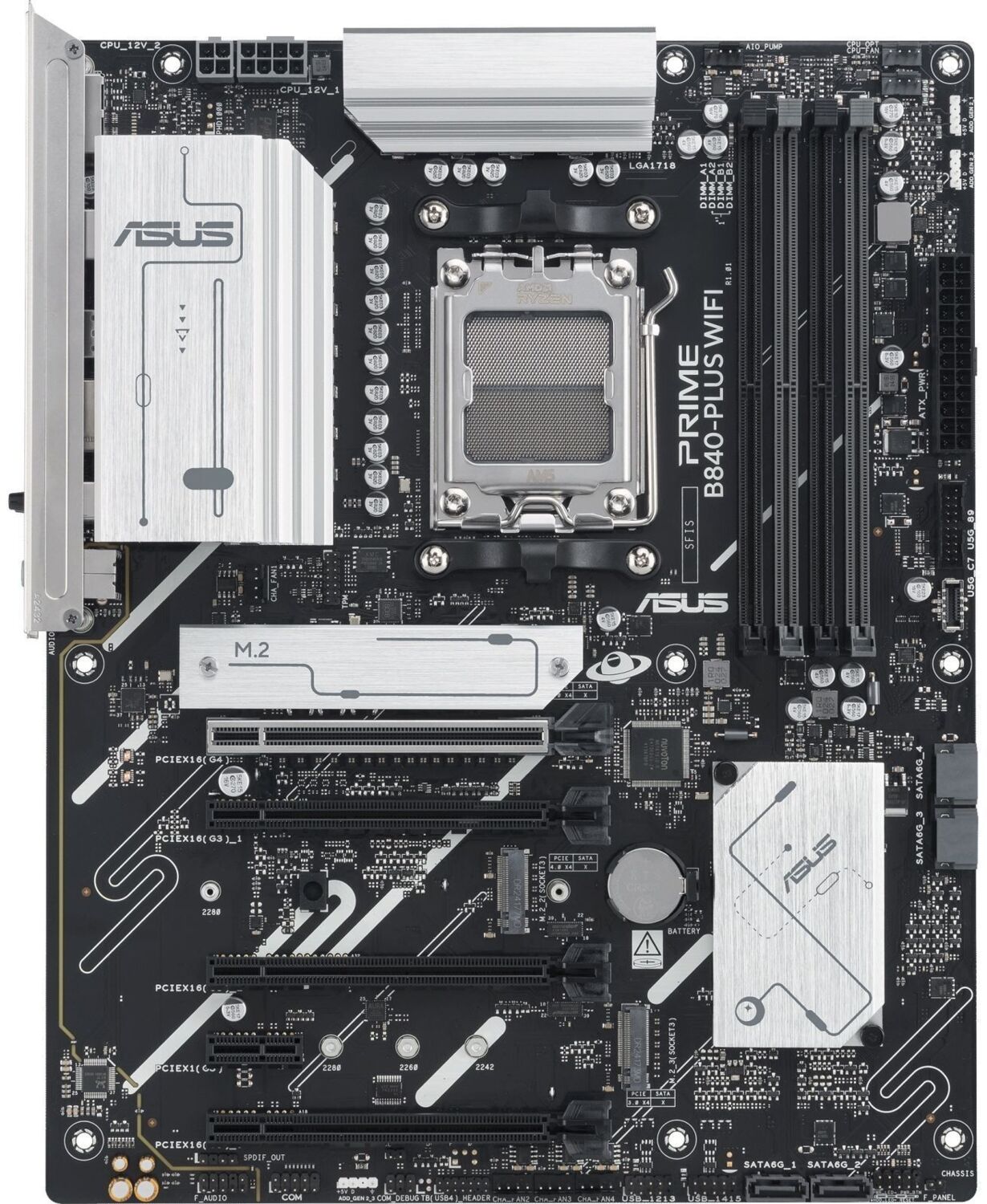Материнская плата ASUS PRIME B840-PLUS WIFI (PRIME_B840-PLUS_WIFI)