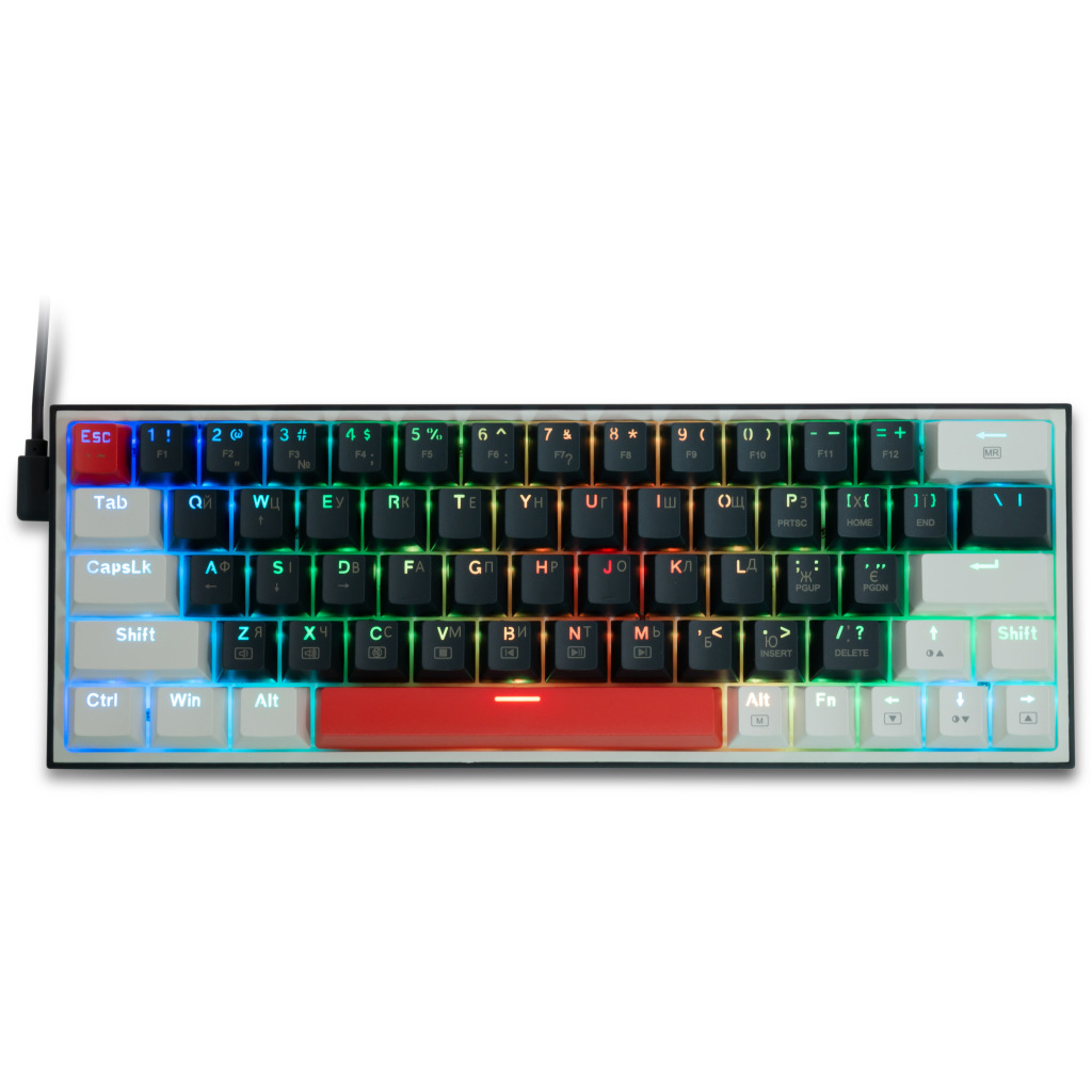 Игровая клавиатура Thunderobot K63 RGB Blue Switch USB UA Blue (6932066313456) фото1