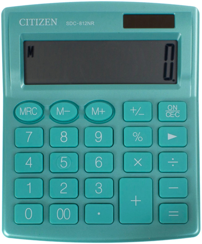 Калькулятор Citizen SDC-812NRGNE фото1