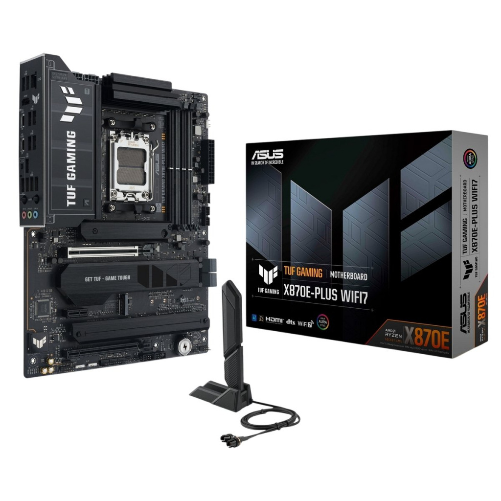 Материнская плата ASUS TUF GAMING X870E-PLUS WIFI7 (TUF_GAMING_X870E-PLUS_WIFI7) фото1