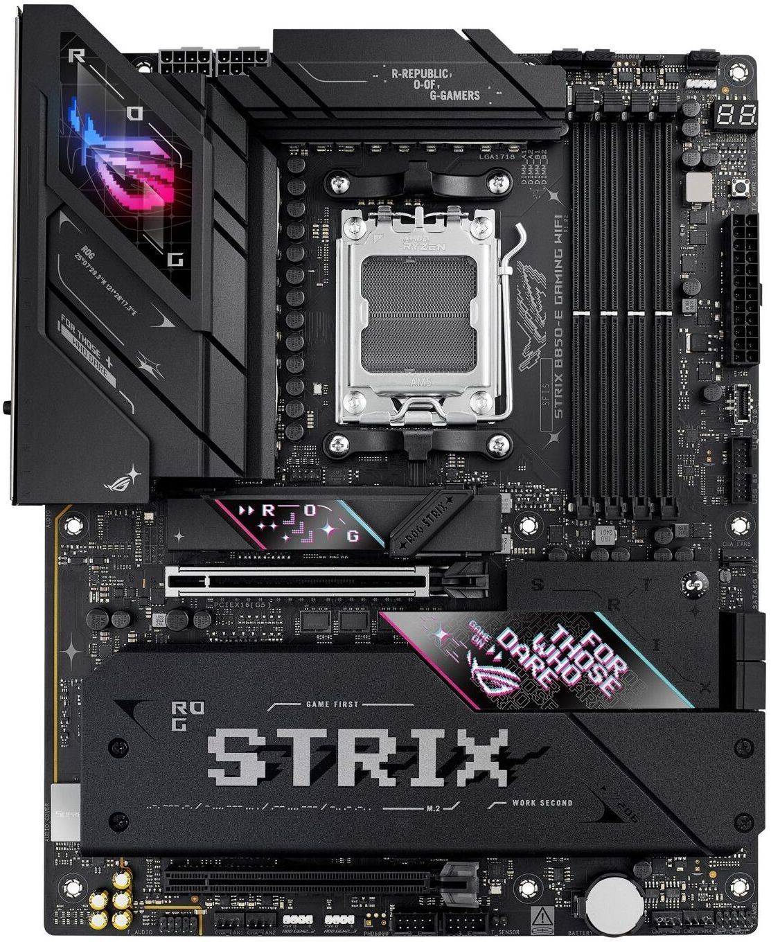 Материнская плата ASUS ROG STRIX B850-E GAMING WIFI (ROG_STRIX_B850-E_GAMING_WIFI) фото1