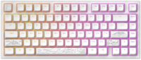 Игровая клавиатура Dark Project ALU81 Terra Nostra PBT RGB Mech G3MS Moonstone White (DPKB_NOSTRA_81_ANSI_WHITE)