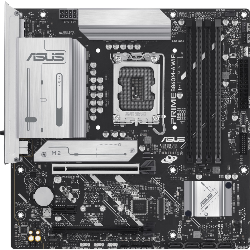 Материнская плата ASUS PRIME B860M-A WIFI (PRIME_B860M-A_WIFI) фото1