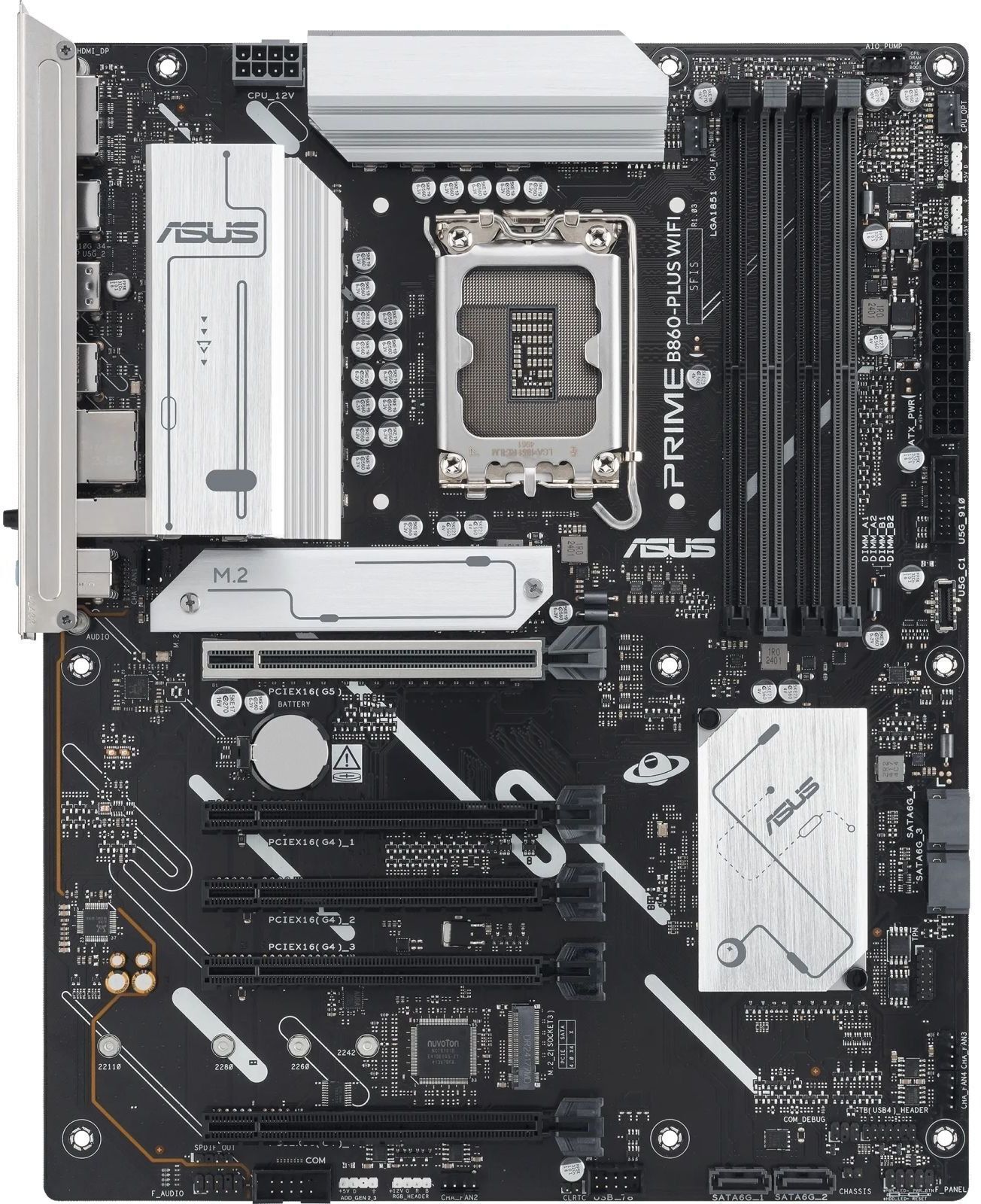 Материнська плата ASUS PRIME B860-PLUS WIFI (PRIME_B860-PLUS_WIFI) фото1