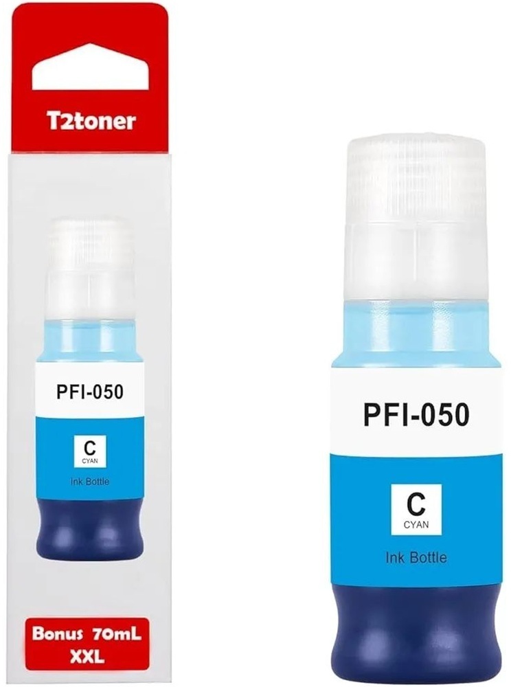 Картридж струйный Canon PFI-050C Cyan (5699C001)