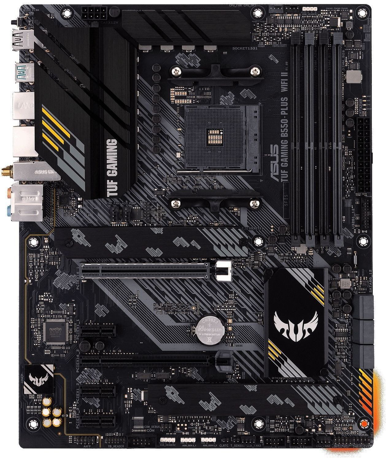 Материнская плата ASUS TUF GAMING B550-PLUS WIFI II (TUF_GAMING_B550-PLUS_WIFI_II) фото1